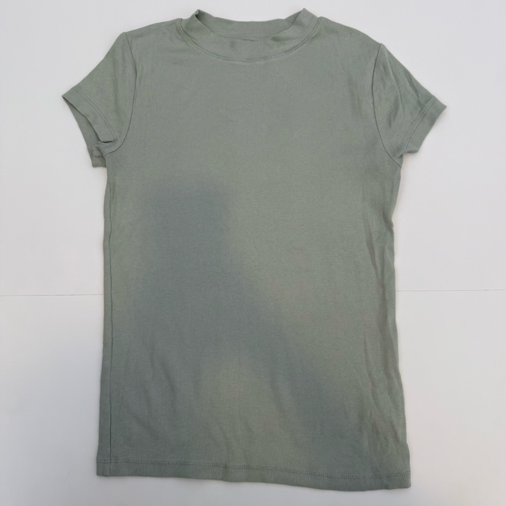 A New Day Light Green Knit Top